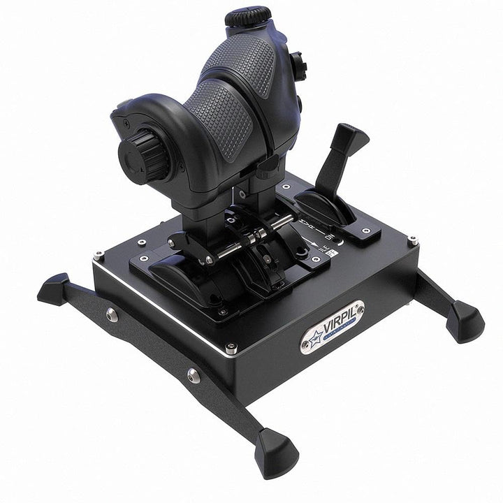 VIRPIL Controls - CDT-VMAX Throttle (Kompakter und Ergonomischer Zweimotoriger Gashebel, Einstellbar