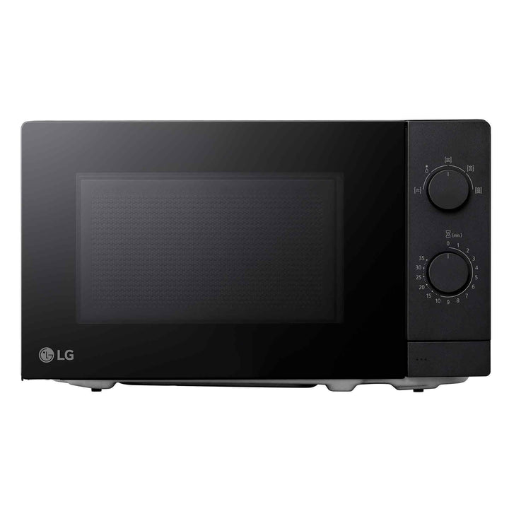 LG MS2082F Solo-Mikrowelle mit 700 W, 20 L Kapazität, 439 mm Breite. Intuitive Doppel-Drehregler, he