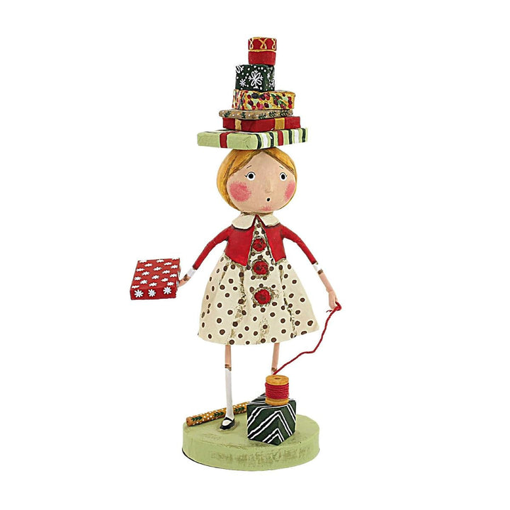 Lori Mitchell 14463 Wrappings and Ribbons Figur 21,6 cm Mehrfarbig, Mehrfarbig