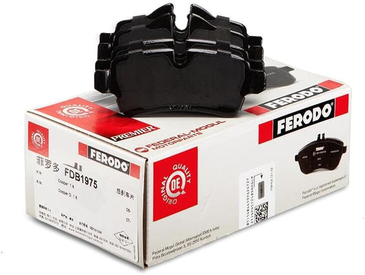 Ferodo FDB1975 PREMIER Bremsbelagsatz, Scheibenbremse - (4-teilig) - (4 Stück)