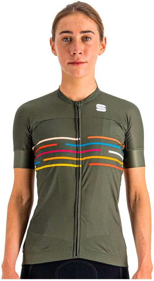 Sportful Damen Vélodrome W Ss JRS Sweatshirt L Käfer, L Käfer