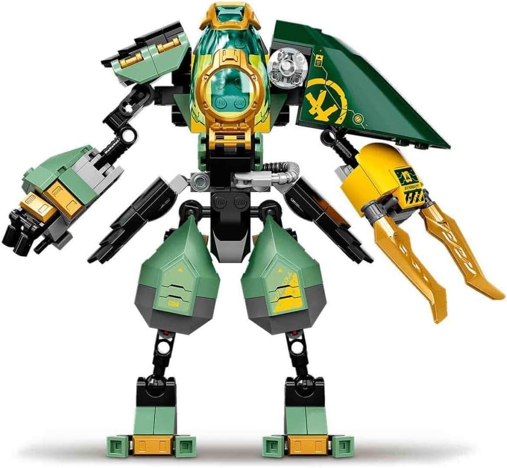 LEGO 71750 NINJAGO Lloyds Hydro-Mech, Unterwasser Set, Spielzeug für Jungen und Mädchen ab 7 Jahre m