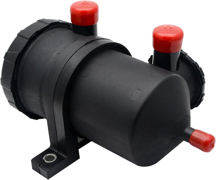TOTMOX Pro 200 Vent Oil Catch Can Edelstahlfilter für 4WD F0RD R-ANGER M-AZDA T0Y0TA H0LDEN, Schwarz