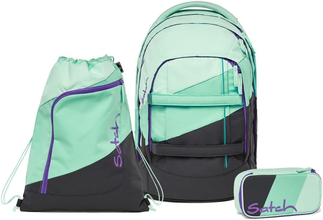satch Pack NOW OR NEVER Special Edition Schulrucksack Set 3tlg. (Cool Down NOW OR NEVER Special Edit
