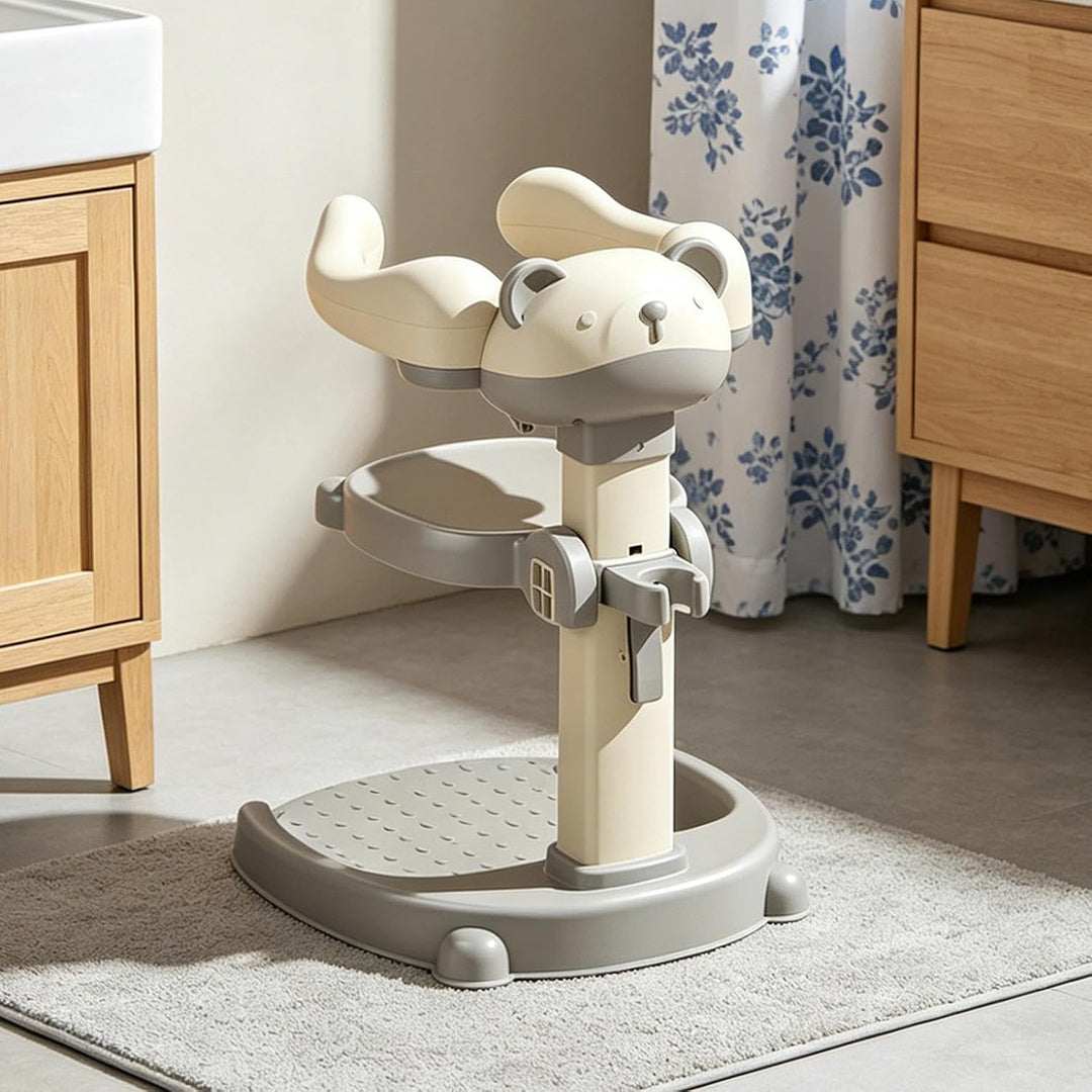 Babys Dusche Ständer, Rutschfester Duschständer Höhenverstellbar 50-56cm Einstellbarer Babys Shower