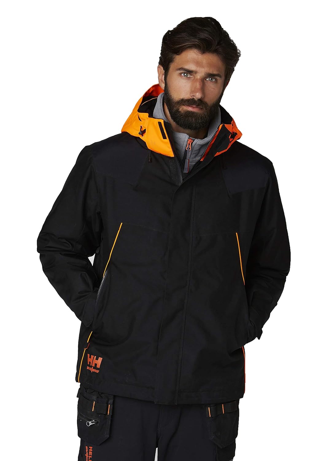 Helly-Hansen Herren Workwear Chelsea Evolution Winterjacke, Ebenholz - 3XL 3XL Ebenholz, 3XL Ebenhol
