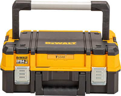 DEWALT DWST83344-1 Werkzeugbox I (27l Volumen, kompakte Schaumstoffeinlage, kombinierbar mit Anderen