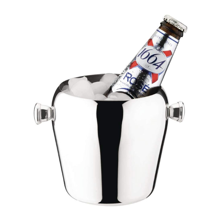 Olympia Mini Eiskübel 1l – Edelstahl mit Griffen CM863