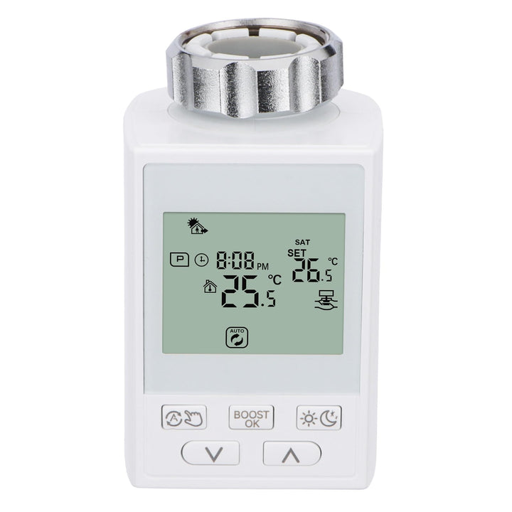 Wengart Smartes WiFi Heizkörperthermostat WG359, Energiesparendes Tuya TRV, App-Steuerung ohne Gatew