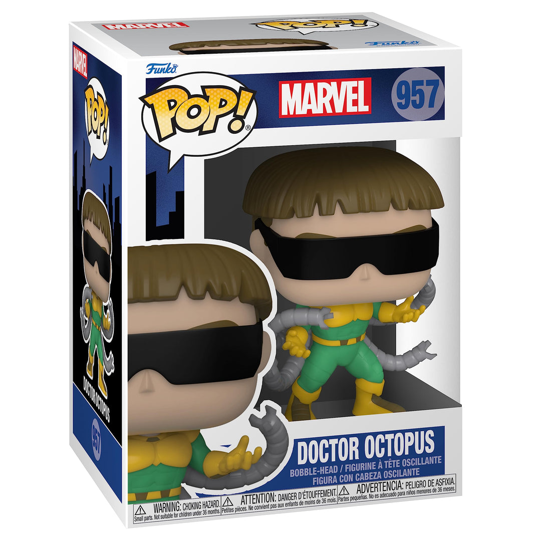 Funko Pop! Marvel: Animated Spiderman - Doctor Octopus - Animated Spiderman TV - Vinyl-Sammelfigur -