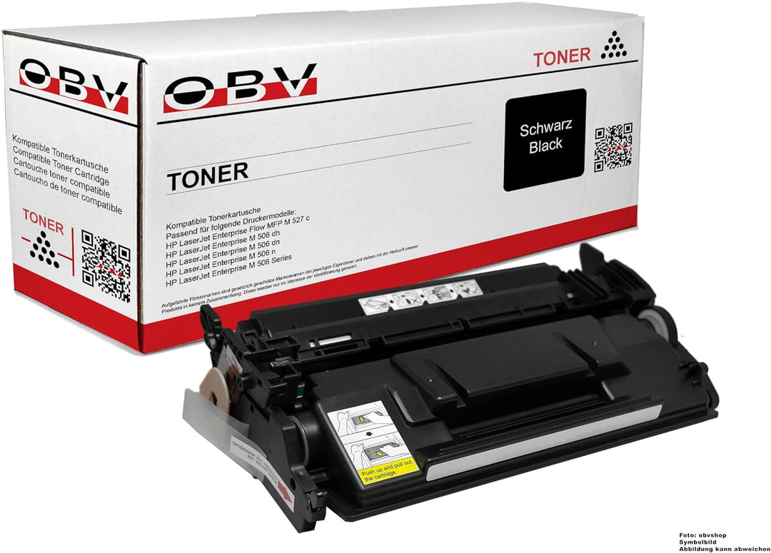 OBV kompatibler Toner als Ersatz für HP CF287A / 87A für HP M506dn M506x M506 M506n HP Laserjet Pro