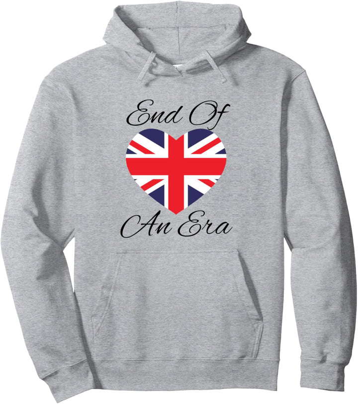 Elizabeth II - Queen of the United Kingdom - End Of An Era Pullover Hoodie