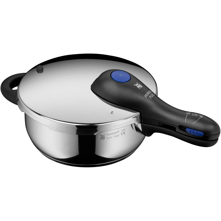 WMF Perfect Plus One Pot Schnellkochtopf Induktion 3l, Dampfkochtopf mit Flammschutz, grosses Kochsi