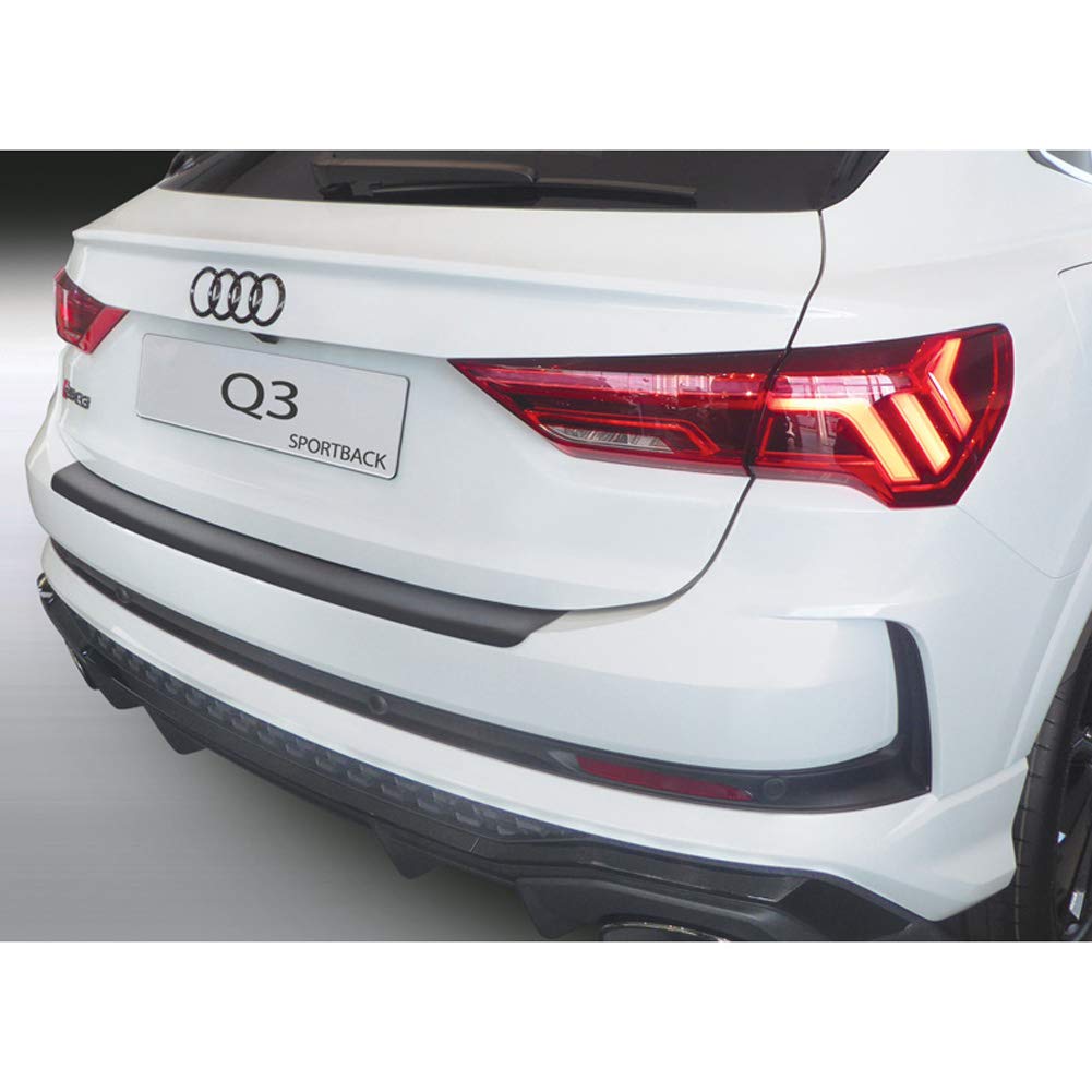 RGM ABS Heckstossstangenschutz kompatibel mit Audi Q3 (F3N) Sportback 2019- Schwarz