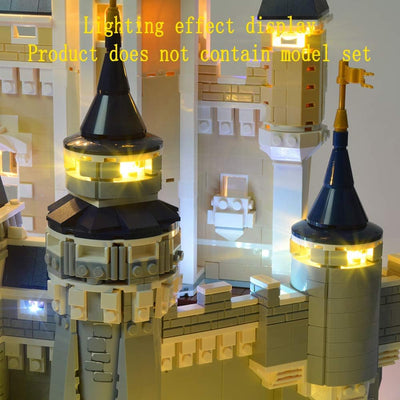 GEAMENT LED Licht-Set kompatibel mit Lego 71040 Das Disney Schloss 2016 Version (Disney Castle) (Leg