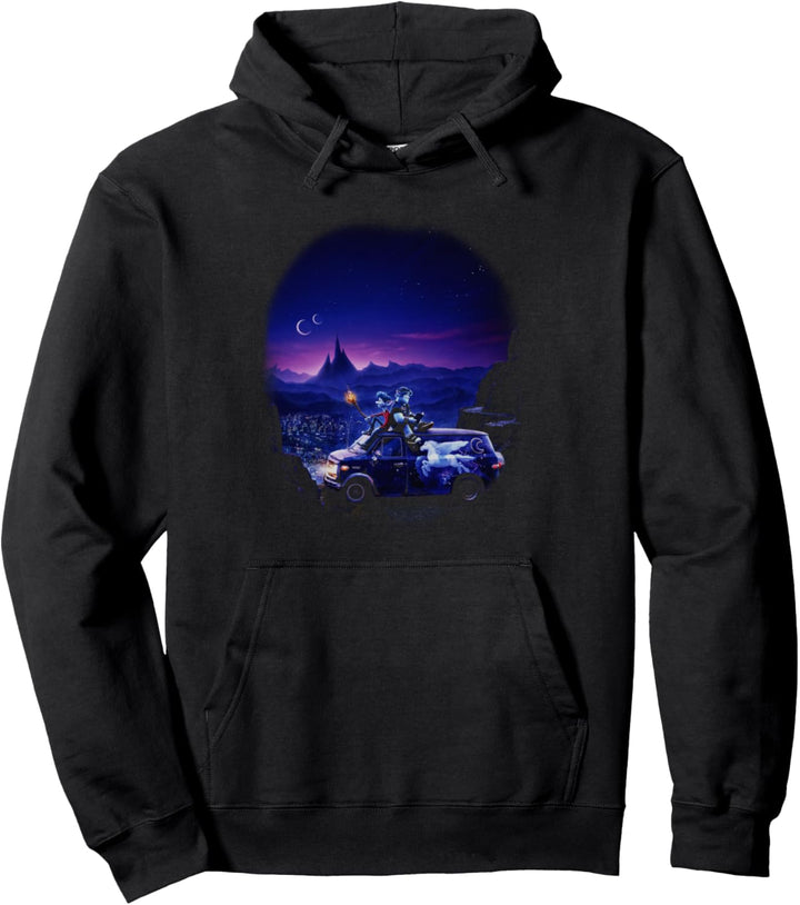 Disney Pixar Onward Poster Fade V2 Pullover Hoodie