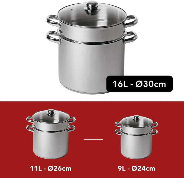 Baumalu 340971 Couscous-Topf Tajine 14 l