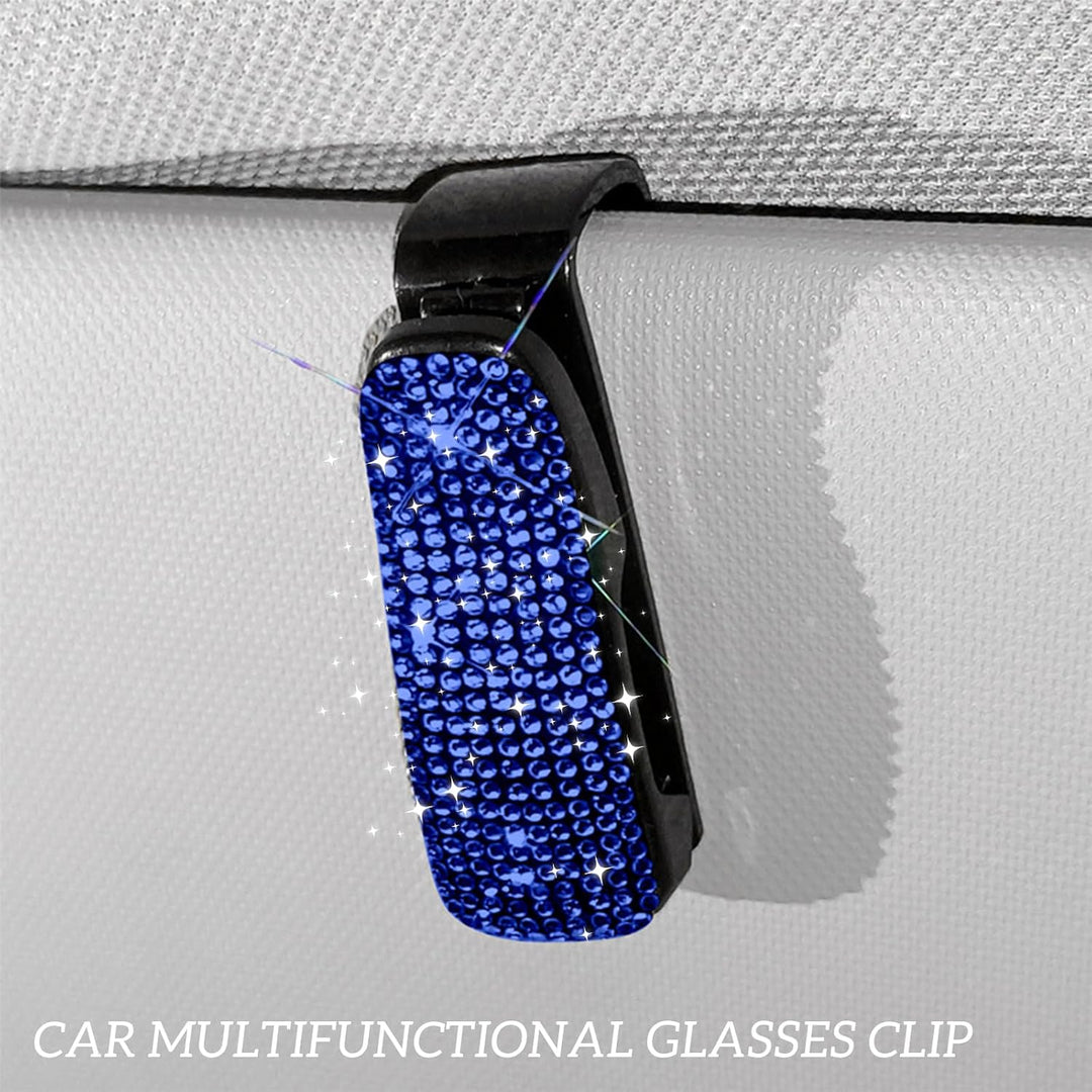 hifrom 20 Stück Bling Auto Zubehör Innenraum Frauen Glitzer, Bling Autozubehör Bling Car Accessories