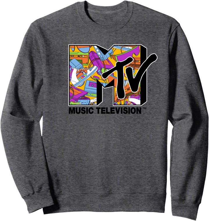 MTV Retro 90's Collectibles Logo Sweatshirt