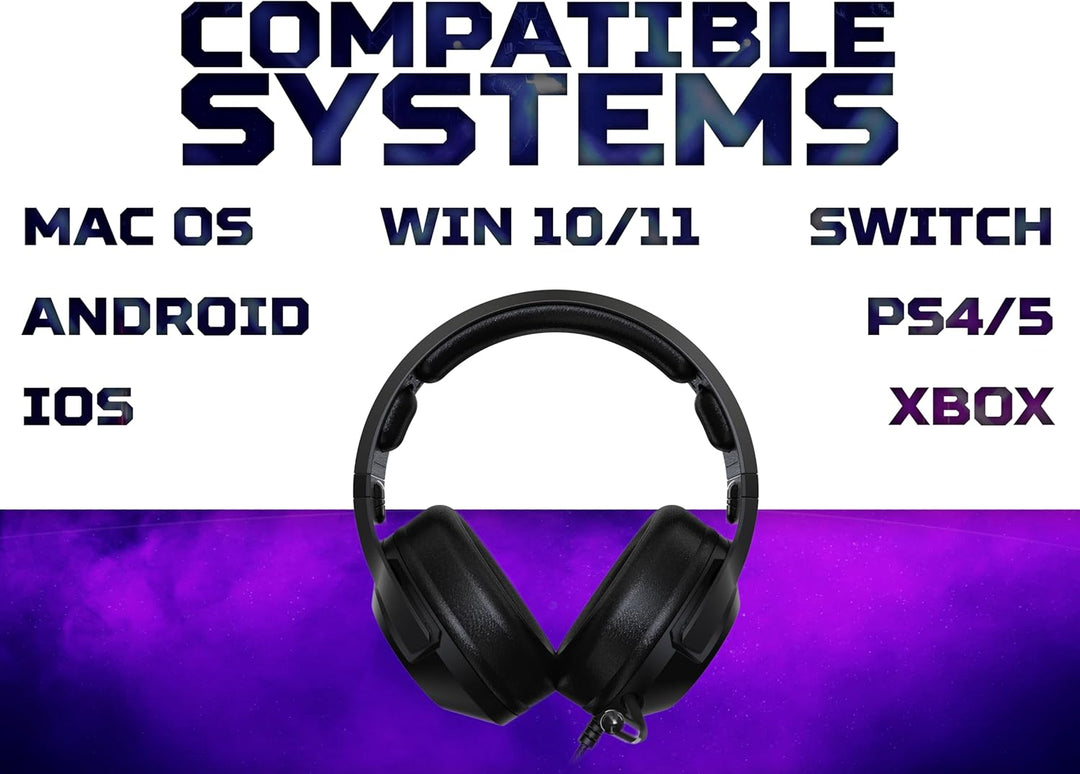 Predator Galea 350 Gaming Headset (TrueHarmony Soundscape-Technologie, 7.1 Virtual Sound, omnidirekt