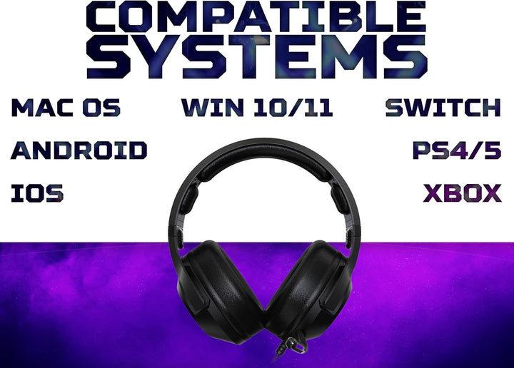 Predator Galea 350 Gaming Headset (TrueHarmony Soundscape-Technologie, 7.1 Virtual Sound, omnidirekt