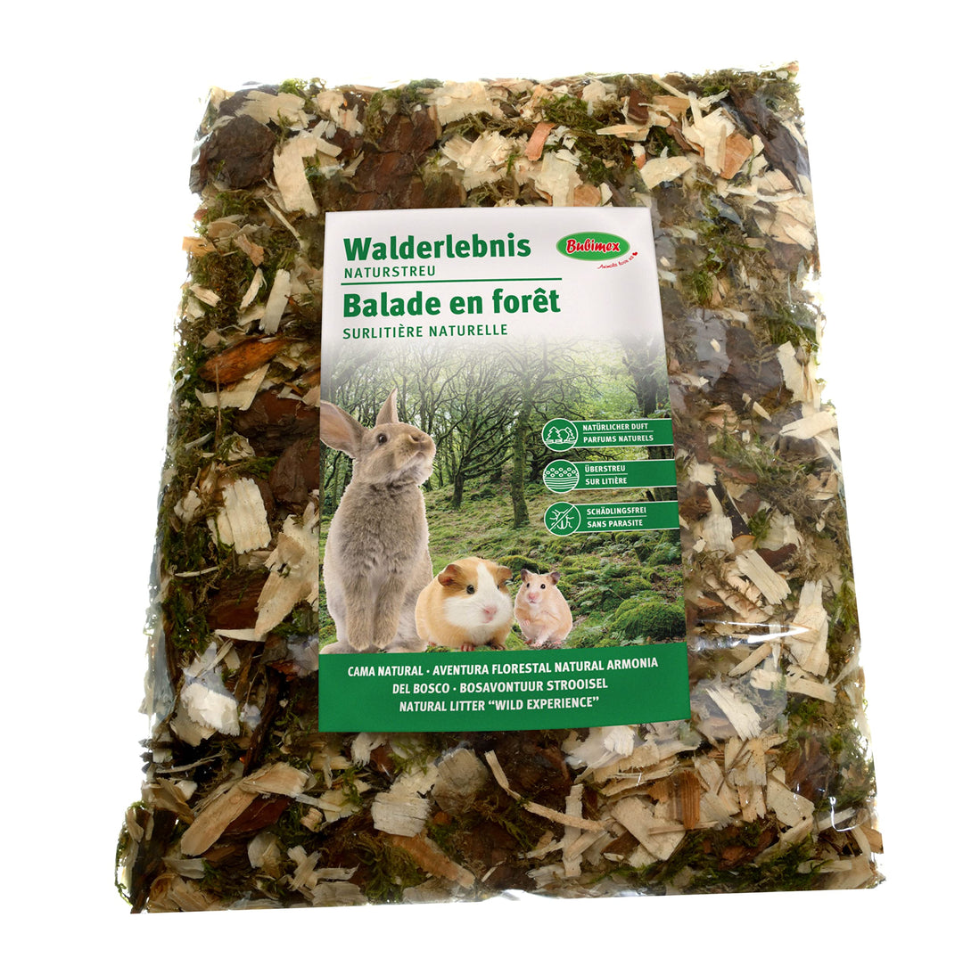 Bubimex Naturstreu Wald für Kleintiere, 800 g