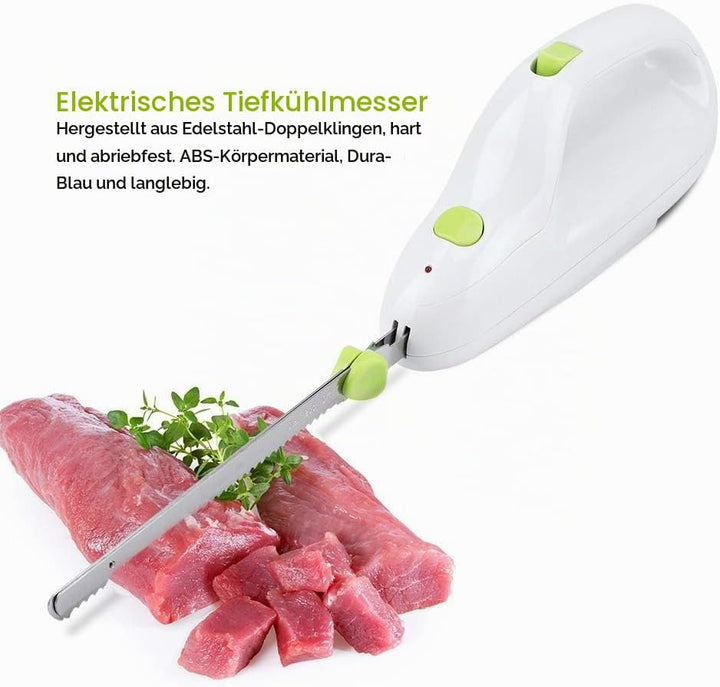 Elektrisches Brotmesser, Elektrisches Gefrorenes Fleischmesser mit Kraftvollem 110Watt Motor und Sic