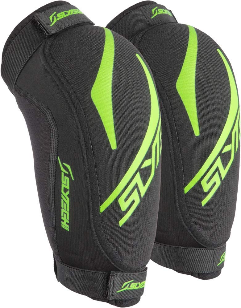 SLYTECH Ellbogenschützer Elbowpro One Heavy Duty S/M Black/Green, S/M Black/Green