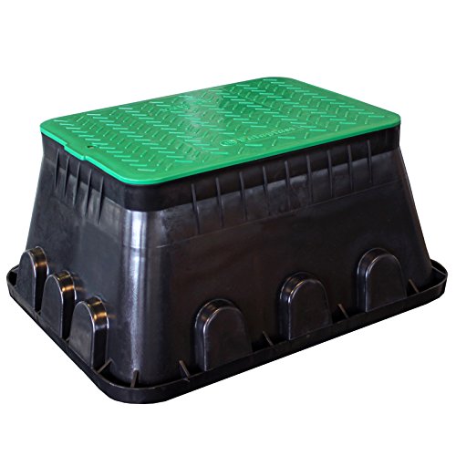 Ventilbox XL Bodeneinbaudose gross, Verteilerdose Gartenelektrik Box ebenerdig Kerry kez1313