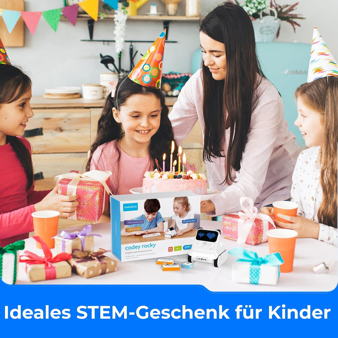 Makeblock Codey Rocky Programmierbarer Roboter, für Kinder, Codierungsroboter, kompatibel mit Scratc