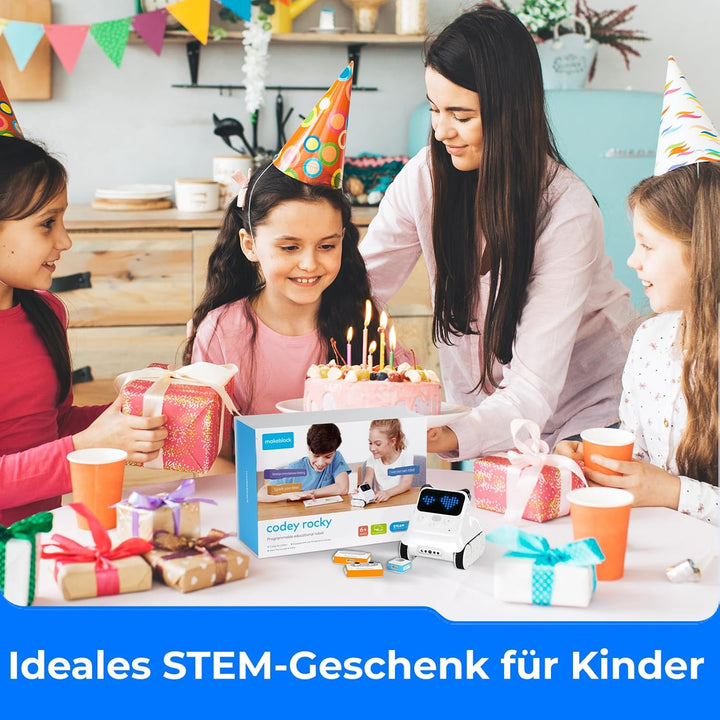 Makeblock Codey Rocky Programmierbarer Roboter, für Kinder, Codierungsroboter, kompatibel mit Scratc