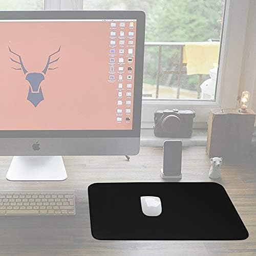 Sidorenko Gaming Mauspad XXL Grau - Grosses Mousepad 350x260 mm - rutschfeste Schreibtischunterlage