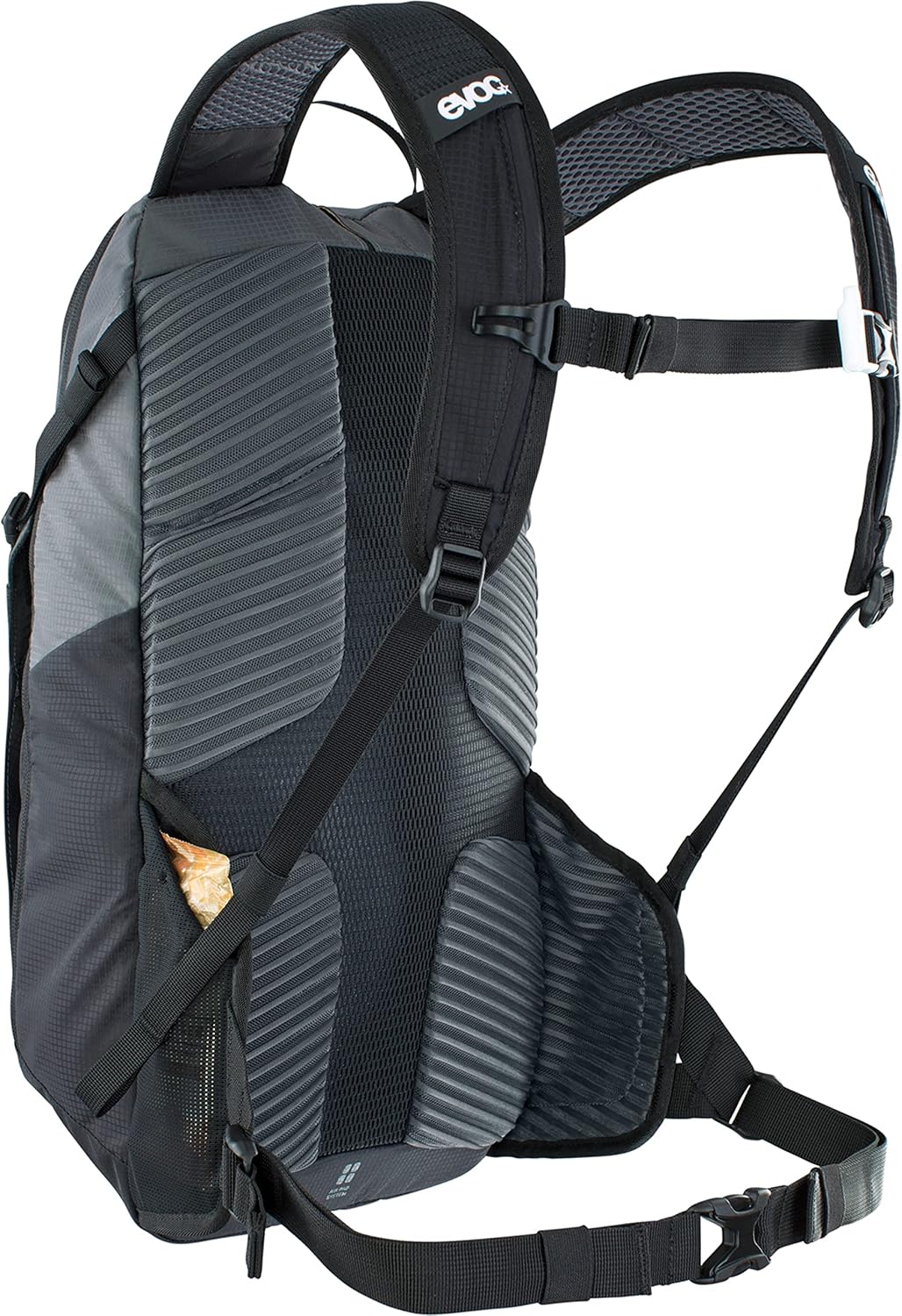 EVOC RIDE 12 Protektor Fahrradrucksack, Trekkingrucksack für Trails & Alltag (cleveres Taschenmanage