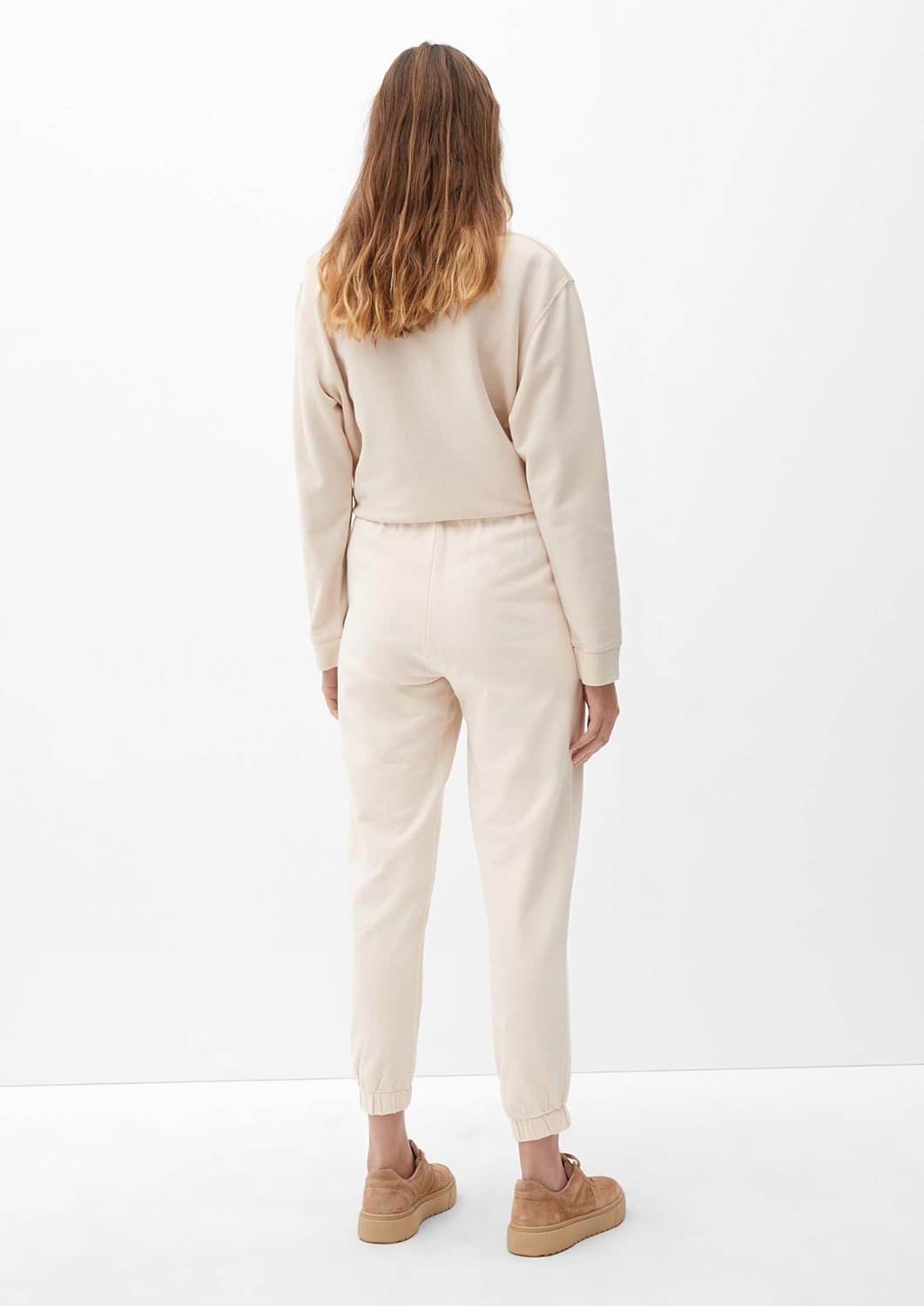 s.Oliver Jogpants aus leichtem Sweat 32 Beige, 32 Beige