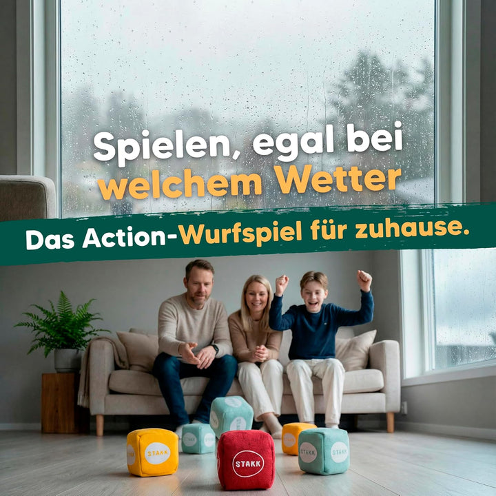 Das Neue Outdoor-Wurfspiel für Kinder & Erwachsene | Boccia-Boule mit modernem Twist | spannendes Ga