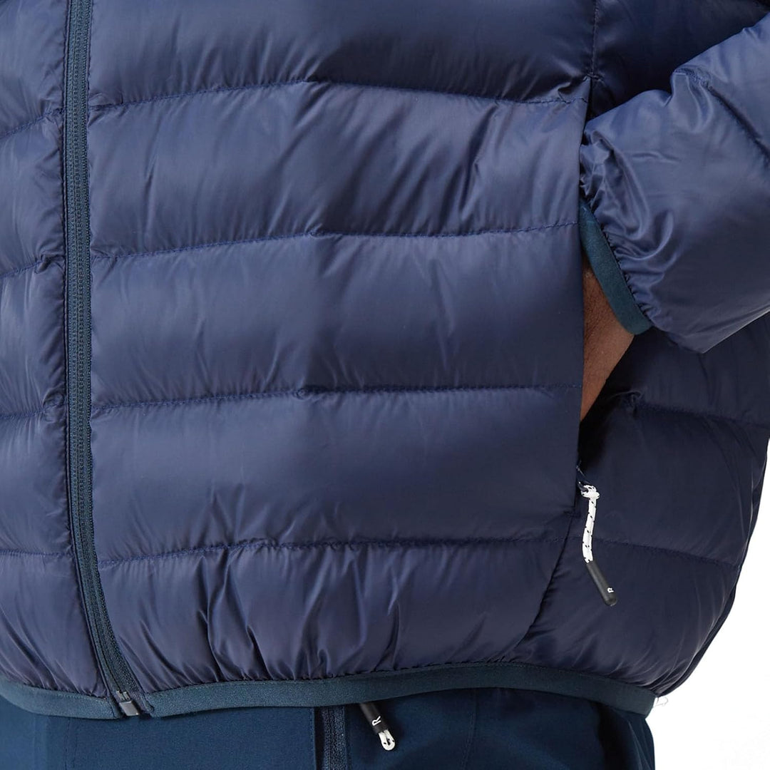 Regatta Herren Mens Marizion Baffled Water Repellent Jacket Coat Gefütterte Jacke 3XL Marine, 3XL Ma
