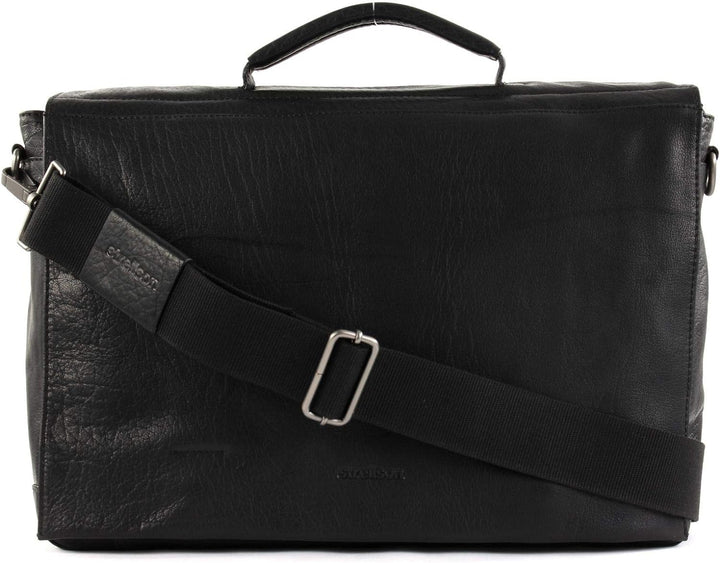 Strellson Leder Aktentasche L Coleman 2.0 black