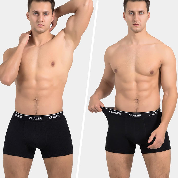 Boxershorts Herren 6er Pack Baumwolle Unterhosen Männer Retroshorts Bequeme und Atmungsaktive Men Un