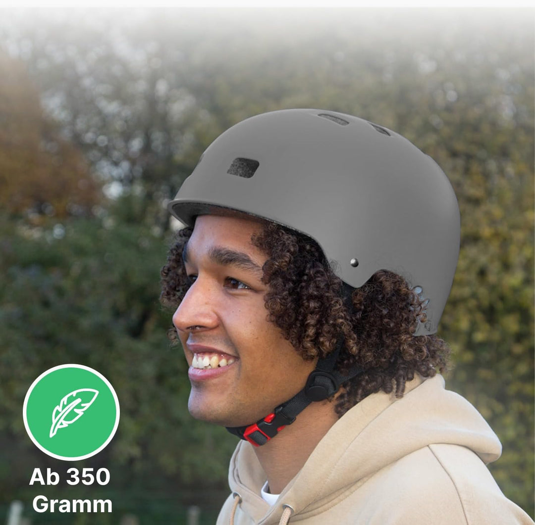 GOOFF Skatehelm - CE & NTA Zertifiziert - Skatehelm für Erwachsene und Kinder - auch als Fahrrad & S