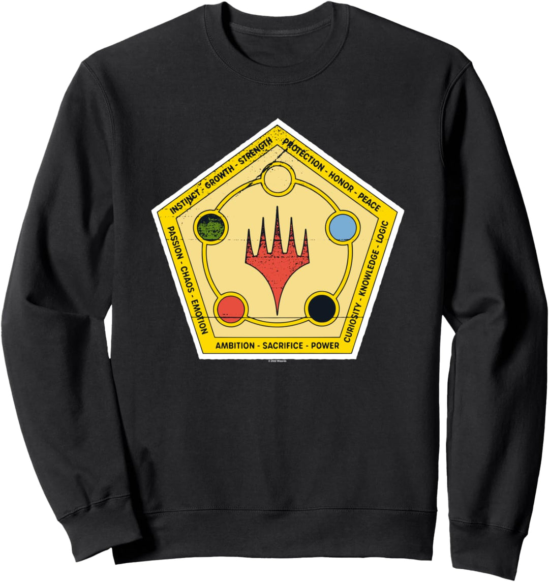 Magic: The Gathering Retro Mana Badge Sweatshirt