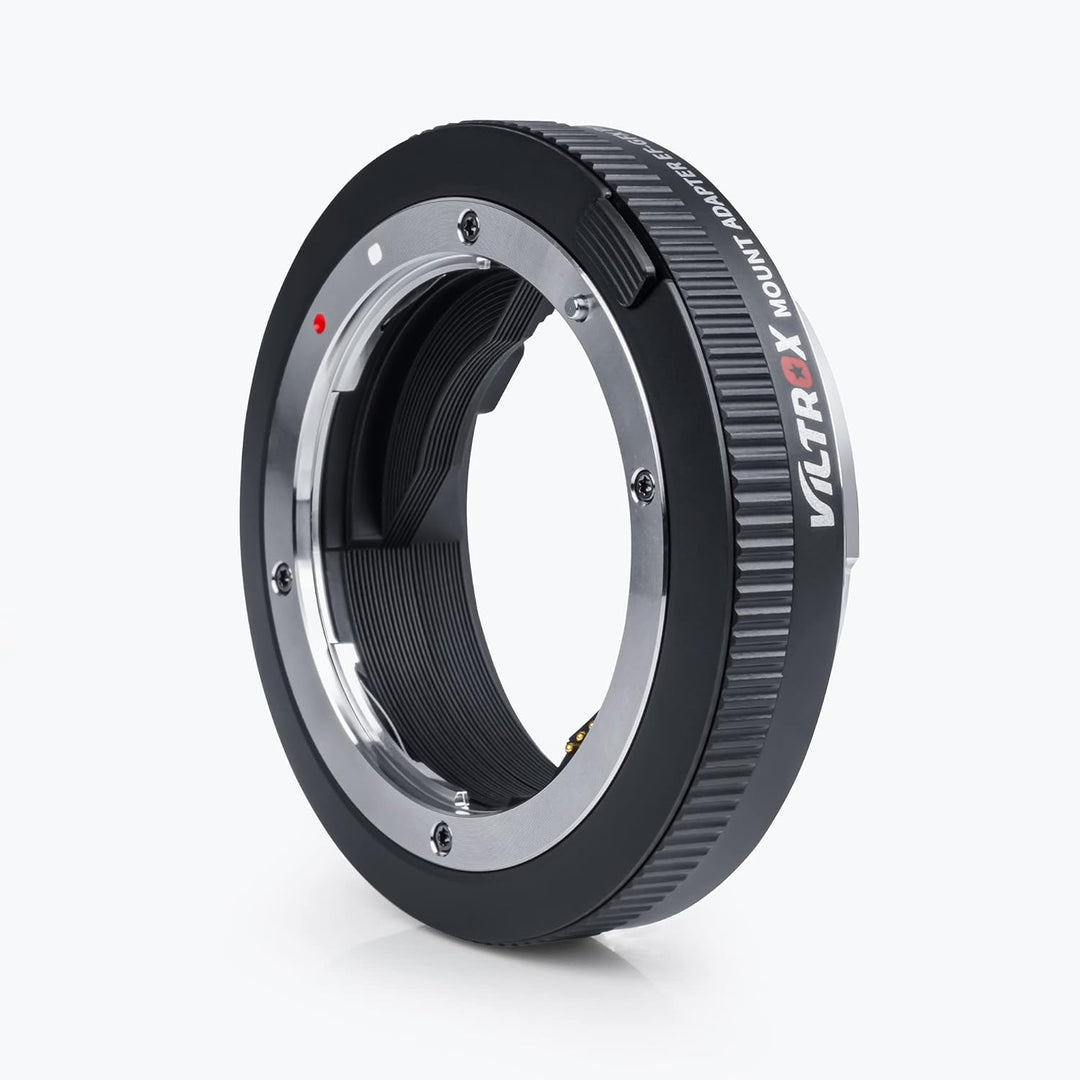 VILTROX EF-GFX Pro Bajonettadapter,Autofokus Adapter Objektivadapter mit Manueller Blendenring für C