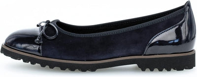 Gabor Shoes Damen Gabor Ballerinas 37 EU Blau Atlantik, 37 EU Blau Atlantik