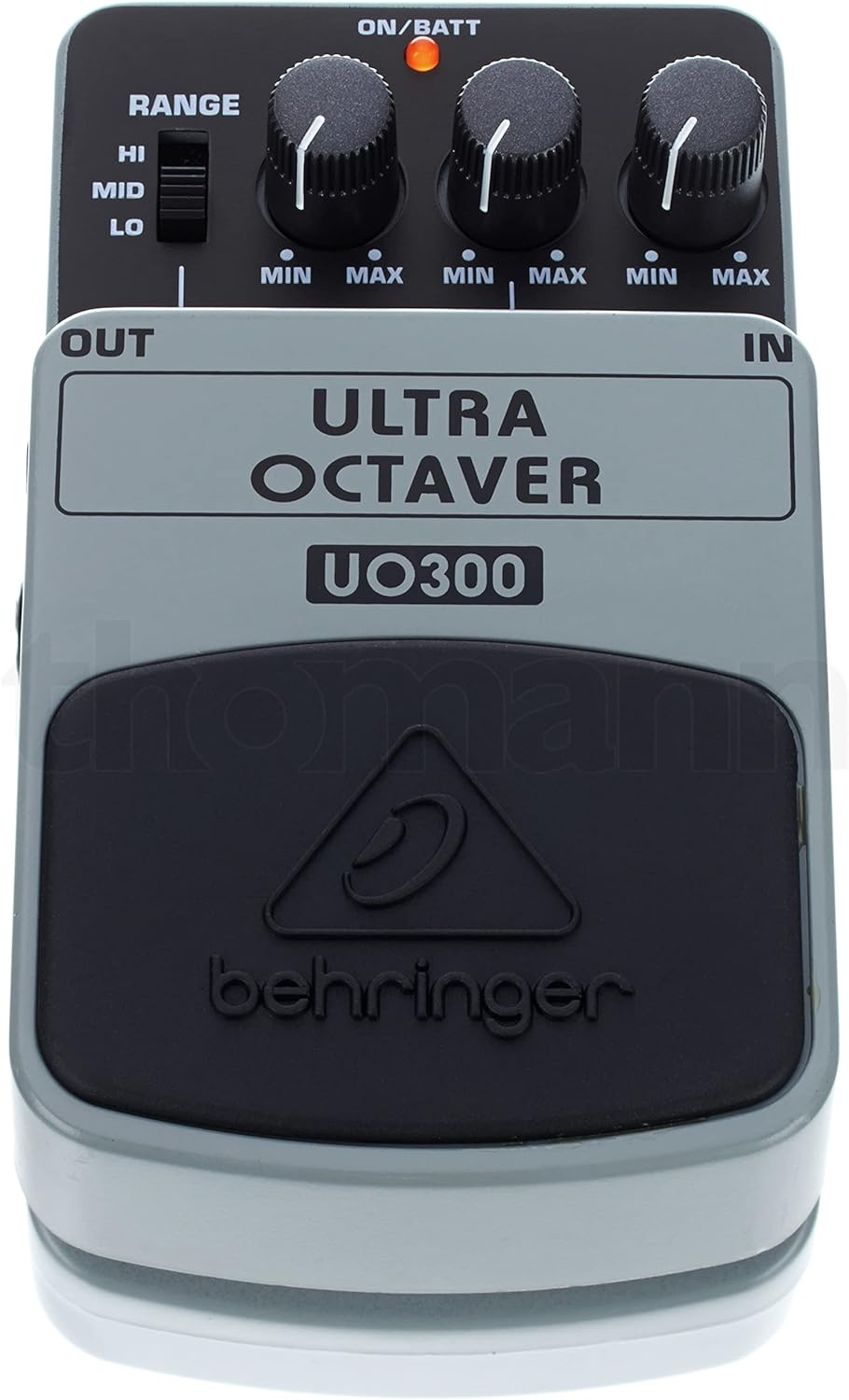 Behringer ULTRA OCTAVER UO300 Oktaver-Effektpedal mit 3 Modi ULTRA OCTAVER UO300 Guitar Pedal, ULTRA