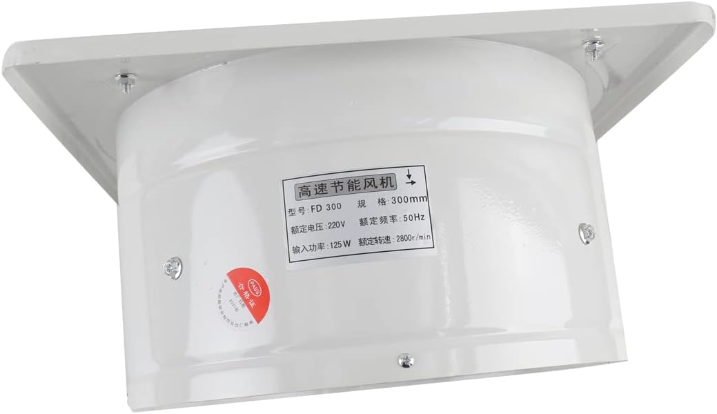 ECUTEE 220V 100W Axiallüfter 250mm Küchenabluftventilator Abluftventilator 10 Inch Axialventilator I