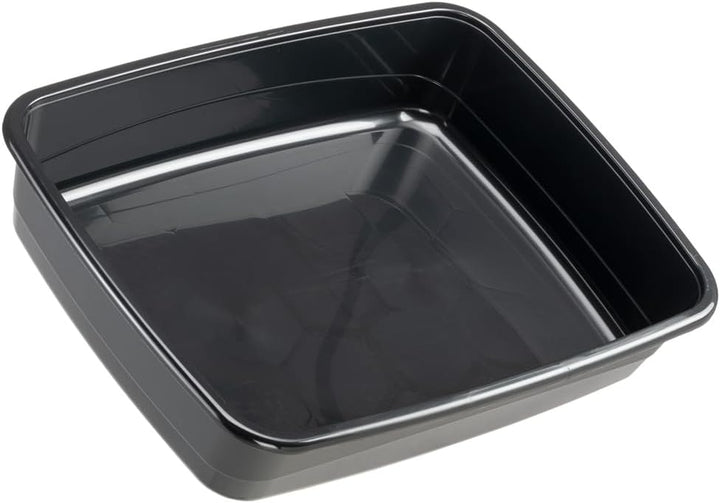 Ferplast Katzenklo, offene Katzentoilette mit hohen Rändern, 49,5 x 64,5 x H 14,5 cm, NIP 30 grosse