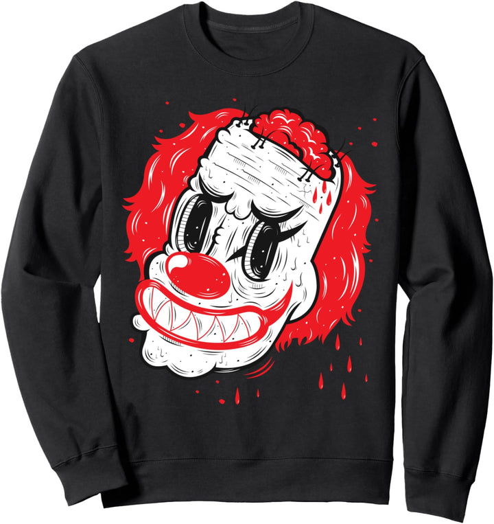 Street Art Graffiti Psycho Clown T-Shirt – Horror Death Grin Sweatshirt