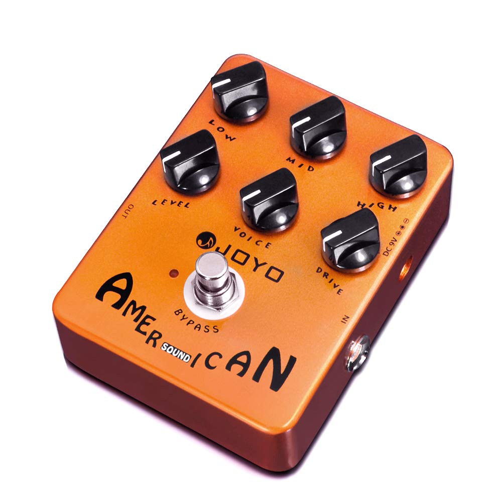 JOYO American Sound Amp Simulator Pedal of Fd 57 Deluxe Verstärker von Clean to Overdrive Sound für