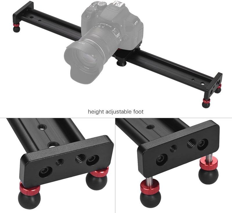 Andoer Slider Dolly Video Slider Dolly Kamera Track Slider Foto Aluminiumlegierung f¨¹r DSLR-Kamera