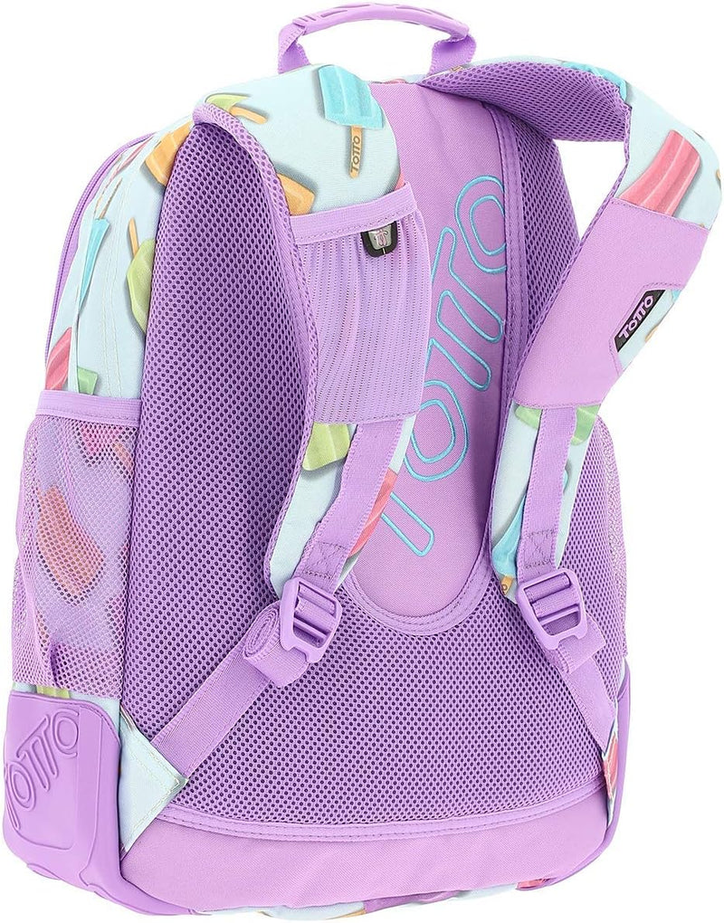 TOTTO Mochila Escolar, Grande Infantil, Incluye Neceser Mochilas Kinder-Rucksack, 44 cm, 20 liters,