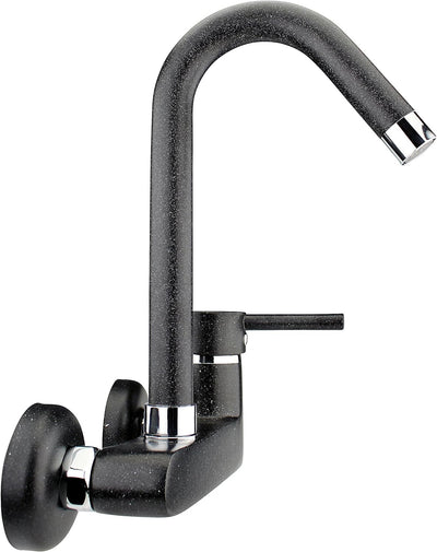 ATCO® Wandarmatur Küche Spültischarmatur Wasserhahn Einhebelmischer Küchenarmatur Einhandmischer Spü